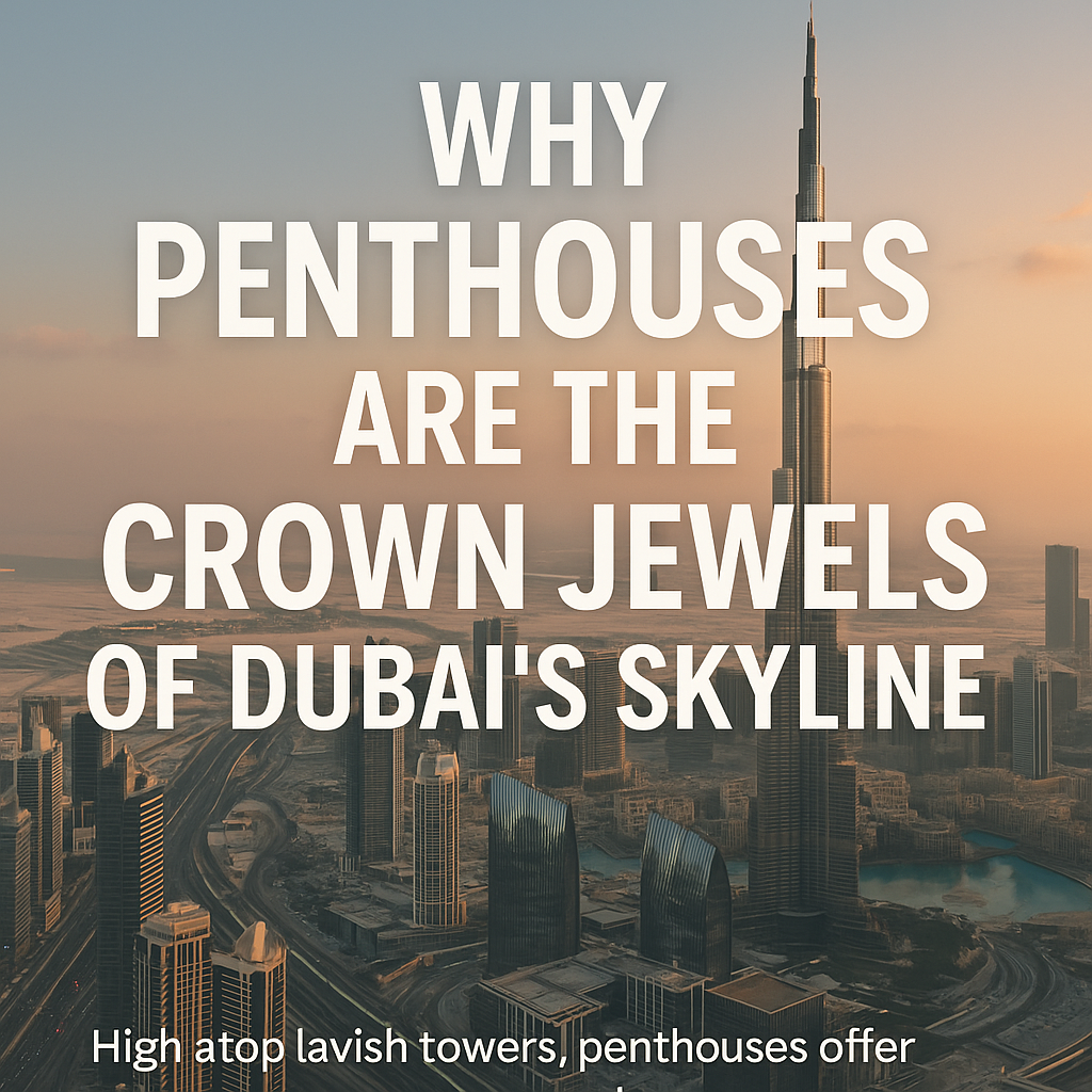 Why Penthouses Are the Crown Jewels of Dubai’s Skyline