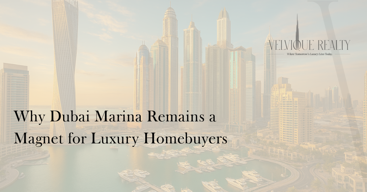 Why Dubai Marina Remains a Magnet for Luxury Homebuyers