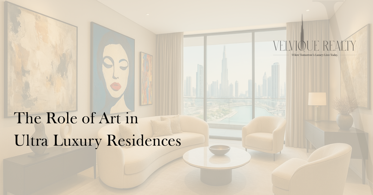 The Role of Art in Ultra Luxury Residences