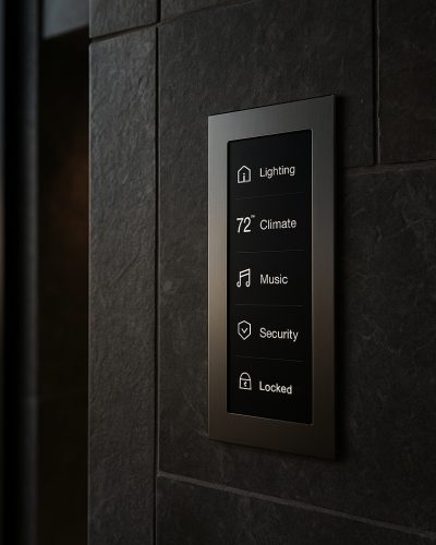 futuristic control panels